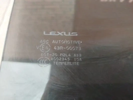Стекло двери lexus rx 4  2015-2022 задн. прав.