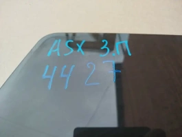 Стекло двери mitsubishi asx ga 2010-2023 задн. прав.