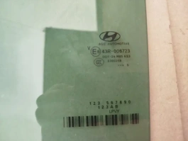 Стекло двери hyundai tucson tl 2015-2021 задн. лев.