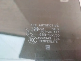 Стекло двери mitsubishi outlander 3 gf 2012-2022 задн. лев.